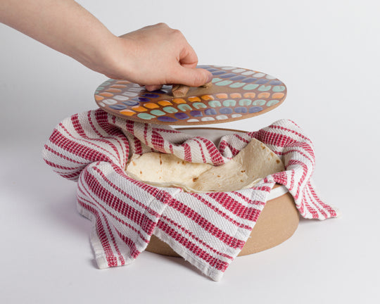 Tortilla Warmer - Colorful Concha