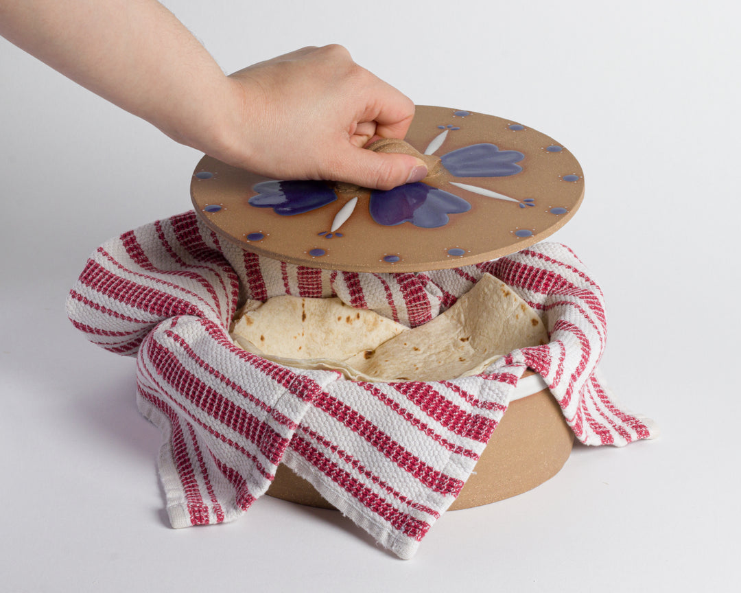 Tortilla Warmer - Funky Cobalt