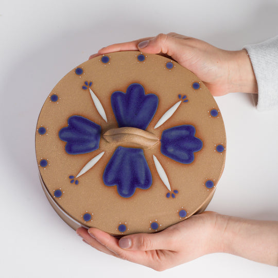 Tortilla Warmer - Funky Cobalt